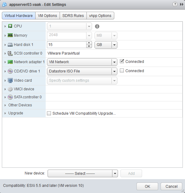 VMware VM Setting_Extend Disk for Linux VM
